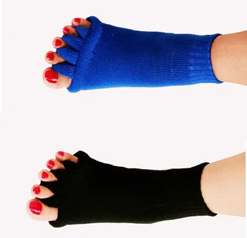 1pair moterų kojinės 2019 kojų kojinės mielas kojinės penkių kojų kojinės korekcija nykščio valgus