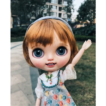 1/6 BJD 30CM Lėlės, žaislai, 19 bendras Aukščiausios Kokybės Kinijos BJD Doll Kamuolys Bendras Lėlės Žaismingas kalba trumpais plaukais mergina lėlės makiažas