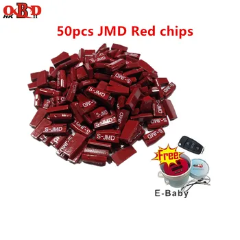 10/50pcs Originalus Patogus Kūdikiui Daugiafunkcį JMD Super Raudona Chip nemokamai E-kūdikio ID46/48/4C/4D/G/King Žetonų Raktas Programuotojas