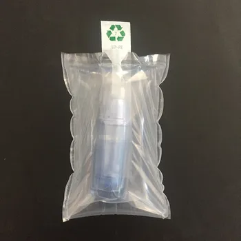 100vnt / daug Skaidrios Tuščiaviduriai Rezervo Plastiko Pripučiamas Burbulas Maišelį Mažmeninės Vaisių Prabangos Prekių Apsaugoti Išpūsti Oro Pagalvės Krepšys