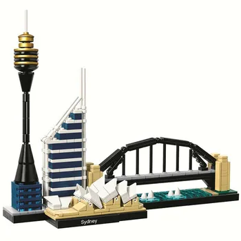 10678 Architektūros Pastatas Nustatyti Londono 21034 Big Ben, Tauerio Tiltas Modelio Kūrimo Bloką Plytų Suderinama Žaislai Lepinlys