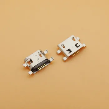 10VNT JIAYU S3 S 3 Micro USB, Įkroviklio Jungtis socket Dalys KS USB Doko Įkrovimo lizdas maitinimo kištuko 5pin Už JIA YU S3