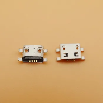 10VNT JIAYU S3 S 3 Micro USB, Įkroviklio Jungtis socket Dalys KS USB Doko Įkrovimo lizdas maitinimo kištuko 5pin Už JIA YU S3