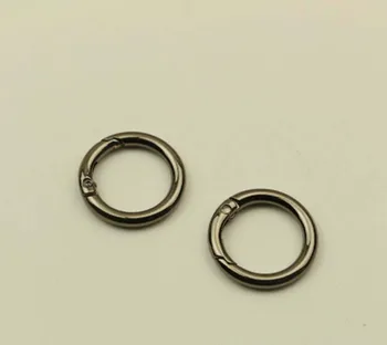 10vnt 2,5 cm vidinis plotis Pavasario Atidaryti Nuorodą Metalo Žiedas Bag Rankinė, Piniginė Siuvimo DIY