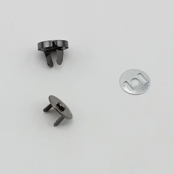 10vnt 30pcs 14*3mm pakabinti apkalos patiekalas formos magnetiniai snap mygtuką užsegimas užtrauktuku rankinės, piniginės didmeninės