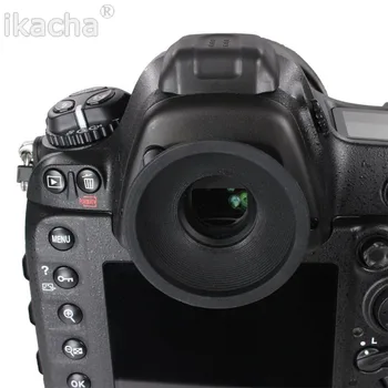 10vnt DK-19 Guminis Okuliaro Akių Taurės Eyecup Okuliarai Nikon D4 D3 D800 D3, D700 F5 F4 Fotoaparatas
