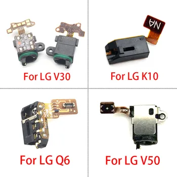 10vnt/Daug,Ausinės Ausinės Ausinių Lizdas Audio Jungtis LG V10 K10 V20 V30 G5 G6 G7 G710 G8 V40 V50 Remontas Dalis