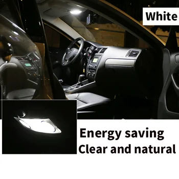 11pcs Automobilio LED Lemputes KIA Mohave, nuo 2008 m. Canbus Balta Interjero Lightfor KIA Borrego 2008 m. iki Dome Light