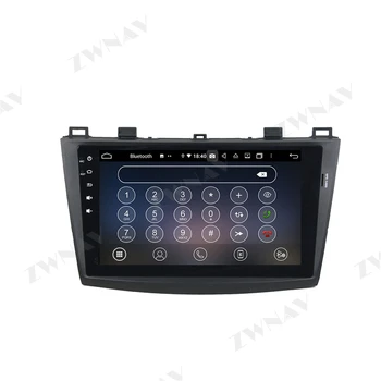 128GB Carplay Android 10.0 ekrano Automobilių DVD Grotuvas, Mazda 3. 2010 m. 2011 m. 2012 m. AUTOMOBILIŲ GPS Navigacijos Auto Garso Radijas Stereo Galvos vienetas