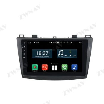 128GB Carplay Android 10.0 ekrano Automobilių DVD Grotuvas, Mazda 3. 2010 m. 2011 m. 2012 m. AUTOMOBILIŲ GPS Navigacijos Auto Garso Radijas Stereo Galvos vienetas