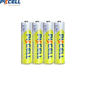 12PC PKCELL AAA Baterijos 1.2 V Ni-MH Įkraunamos aaa Baterijos 1000MAH 3A baterijos aaa nimh žaislai su 3PC Baterija lango turėtojas