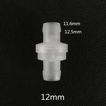 12mm mini plastiko vienpusis vožtuvas plastiko mažas atbuliniai vožtuvai