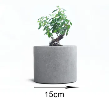 15 cm Apvalios Formos Betono Sodinamoji Formų Skirti Sultingi Augalai Silikono Vazonas Formų didelio Dydžio Puodą Cemento Pelėsių