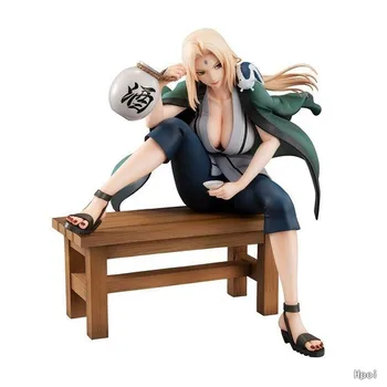 16cm MegaHouse Japonų Anime Naruto Tsunade GK Statula PVC Veiksmų Skaičius, Žaislas Suaugusiems Duomenys Kolekcijos Modelis Lėlės Vaikams Dovanos