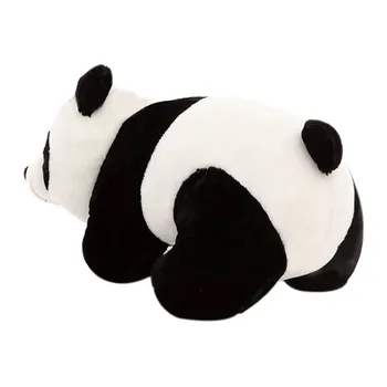1PC 16cm Mielas Mielas Super iškamša Minkštas Panda Pliušinis Žaislas Gimtadienio, Kalėdų kūdikių Dovanos Metu Įdaryti Žaislai Vaikams
