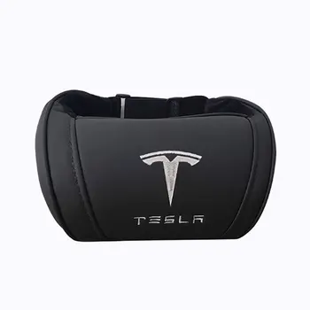1PC Už Tesla Modelis 3 Modelis S Modelis, Modelis X Y Kaklo Pagalvė Minkšta Patogi Pagalvėlė Kaklo Parama, Automobilių Sėdynės Pagalvėlės Priedai