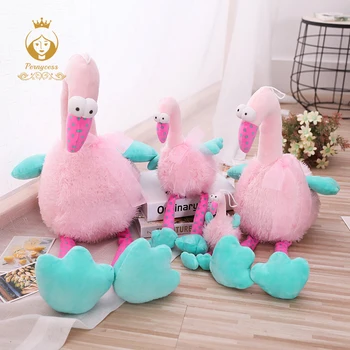 1PCS 40cm/60cm/80cm Kawaii Pink Flamingo Pliušinis Žaislas, Imituojant Flamingo Pliušinis Užpildyti Lėlė, Vaikams, Žaislai, Namų Dekoro, Kalėdų Dovanos