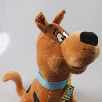 1piece 30 cm ir ne didesnis kaip 36 cm Naujas Scool Scooby Doo Šuo большие игрушки для сна Pliušiniai Žaislai Animacinių filmų Minkštas Iškamšos Childeren Dovana