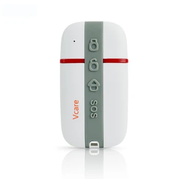(1set)Vcare Multi-funkcija WIFI, GSM Dual Smart Home Signalizacija su Judesio Durų/Langų Jutiklis ir Medicinos Pagalbos Mygtuką A Ver