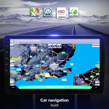 2.5 D 9 Colių Android 8.1 Automobilio Multimedijos Vaizdo Garso FM BT GPS Navigacijos, Grotuvo GMC Yukon 