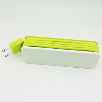 2 Vnt. Maitinimo Juostos su 4 USB Prievado,Nešiojamų Kelionių Įkroviklio Lizdas,for Smartphones&Tabletės-ES Plug