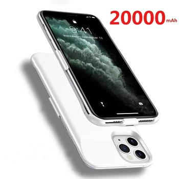 20000 mah Powerbank atveju iPhone 6 6s 7 8 plus atveju, Baterijos Kroviklis Atveju, 
