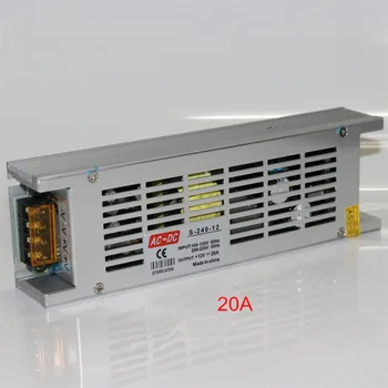 2016 m. visiškai Naujas Mini Dydžio Led Maitinimo šaltinis 12V 5A 8.5 A 10A 12.5 A 15A 20A Aukštos Kokybės 110V 220VAC Įvesties 12VDC Išėjimo Transformatorius
