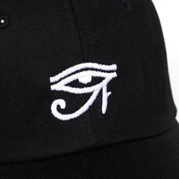 2018 nauja Eye of Ra Užsakymą Pamokų Tėtis Skrybėlių mados vyrų, moterų golfo Bžūp beisbolo kepuraitę Reguliuojamas Hip-hop snapback cap skrybėlės