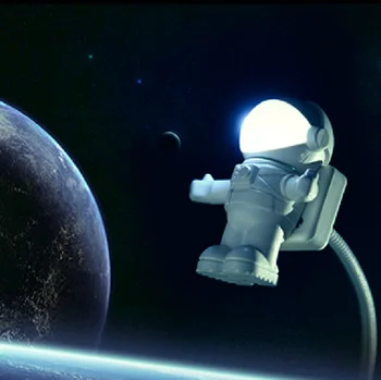 2019 Naujas Atvykti Astronautas USB Šviesos Kūrybos Dovana