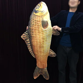 2019 Naujas FISM Magija Jumbo Žuvies Išvaizdos Žuvis (130cm) Gudrybės Magas Etape Iliuzijų Gudrybė Žuvų Atrodo Nuo Oro Juokinga