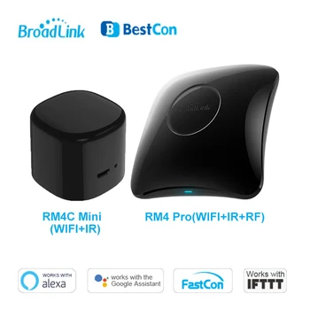 2020 Broadlink RM4 Pro/RM4C Mini Universalus Smart Nuotolinio valdymo pultelis WiFi+IR+RF Pereiti dirbti su alexa/home 