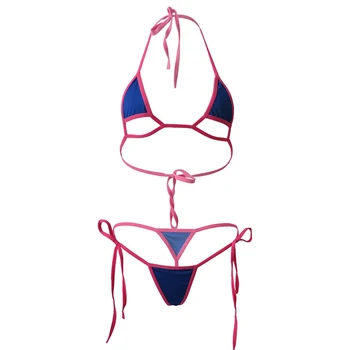2020 NAUJAS Ekstremalus Bikini Komplektas Micro Brazilijos maudymosi kostiumėlį Moteris Seksualus Kostiumai, maudymosi Kostiumėliai Moterims, Maudymosi Kostiumą G String Thong Biquinis