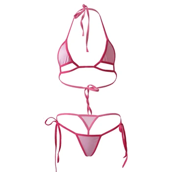 2020 NAUJAS Ekstremalus Bikini Komplektas Micro Brazilijos maudymosi kostiumėlį Moteris Seksualus Kostiumai, maudymosi Kostiumėliai Moterims, Maudymosi Kostiumą G String Thong Biquinis
