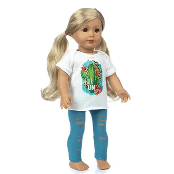 2020 Naujas Kaktusas kostiumas Tinka Amerikos Mergina Lėlės Drabužiai 18 colių Lėlės , Kalėdų Mergina Dovana(tik parduoti drabužius)