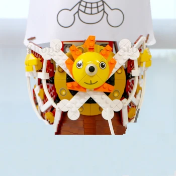 2020 m., NAUJŲ VIENO GABALO Monkey D. Luffy piratų buriavimo bloko modelis kūrybinio pobūdžio blokai vaikų Kalėdų gimtadienio dovanos