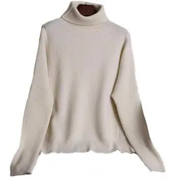2020 m. Rudens Žiemos mezgimo megztinis moterims Naujas Kašmyro megztinis golfo megztinis Prarasti Plius Dydis mados puloveris moterų megztinis