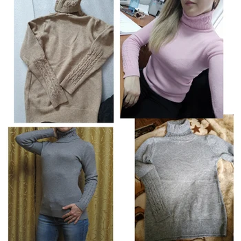 2020 m. pagrindinis golfo kietas, rudens ir žiemos Megztinis (Puloveris) Moterų, Moterų Megzti megztinis ilgomis rankovėmis slim badycon megztinis pigiai