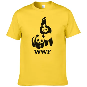 2020 metų vasaros sprogimo WEWANLD WWF imtynių panda komedija vyriški marškinėliai drabužių atsitiktinis sporto gatvės sporto marškinėliai