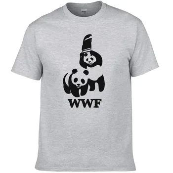 2020 metų vasaros sprogimo WEWANLD WWF imtynių panda komedija vyriški marškinėliai drabužių atsitiktinis sporto gatvės sporto marškinėliai