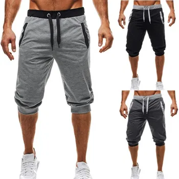 2020 naujas mados vyriški laisvalaikio sporto Sweatpants slim spalvų atitikimo tinkamumo bėgiojimo kelnės hip-hop streetwear veikia kelnes CG006
