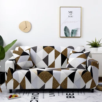 2020 naujas spausdinti sofa apima kambarį elastinga ruožas slipcover grupinių kampe sofa apima 1/2/3/4 vietų
