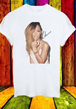 2020 naują atvykimo Robyn Rihanna Vyrų /Moterų Unisex T-shirt, Derliaus Streetwear Tee Marškinėliai Harajuku stilius