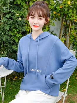 2020 populiarus Pritaikyti moterų hoodie palaidinukė personalizuoti reklamos marškinėliai A514 spausdinimo vilnos vientisų spalvų kokybė