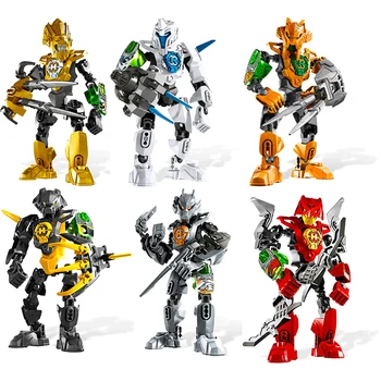 2021 Naujas Hero Factory Robotai Bionicle Veiksmų Skaičiai Modelio Statybiniai Blokai, Plytos, Žaislai Vaikams