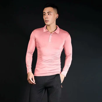 2021 nauji vyriški golfo marškinėliai lauko golfo sportinę aprangą ilgomis rankovėmis vyriški marškiniai badmintono veikia futbolo marškiniai, sporto salė