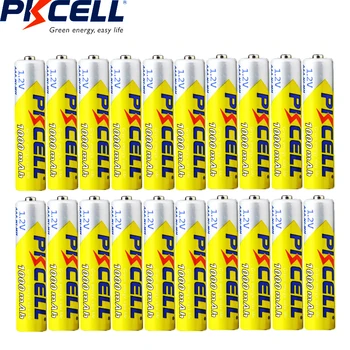 20PCS PKCELL AAA NI-MH Baterijos 1.2 v 3A 1000mah Įkraunamas Baterijas baterijos nimh žaislų žibintuvėlis