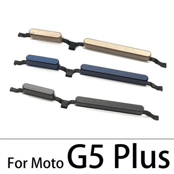 20PCS Power On Off Tūris Šoninis Mygtukas Flex Kabelis Motorola Moto G G4, G6 Žaisti G4 G5 G5S G6 Plius atsarginės Dalys