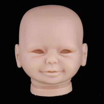 20inch Minkšto Silikono Vinilo Realus Baby Doll, Galvos Skulptūra Pelėsių Atgimsta Nebaigtų Pelėsių Užsakymą Normali Oda
