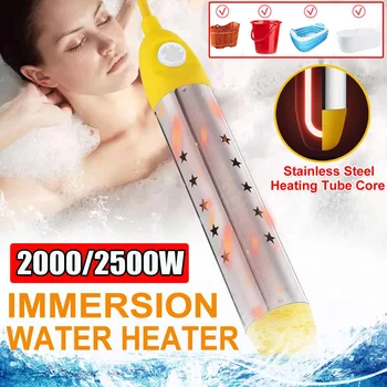 2500/2000W Elektrinis Karšto Vandens Šildytuvas Stick Katilo Nešiojamų Pakrovimas, Pakabos vandens šildymo Elementas 220V plaukimo baseinas