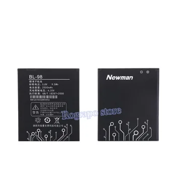 2500mAh baterija BL-98 Bateriją Baterij Newman N2 Freelander I20 Highscreen Sprogimo BL98 Mobiliojo Telefono Baterijas
